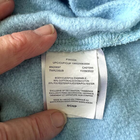 Dickies Mens Light Blue Sweatshirt Crew Neck Large - Picture 7 of 11